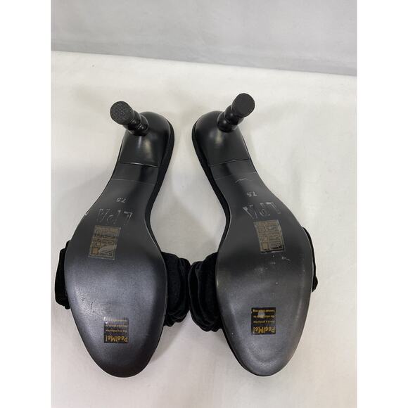 Lpa 'Lia' Black Leather Heel Size 7.5 - Picture 5 of 5